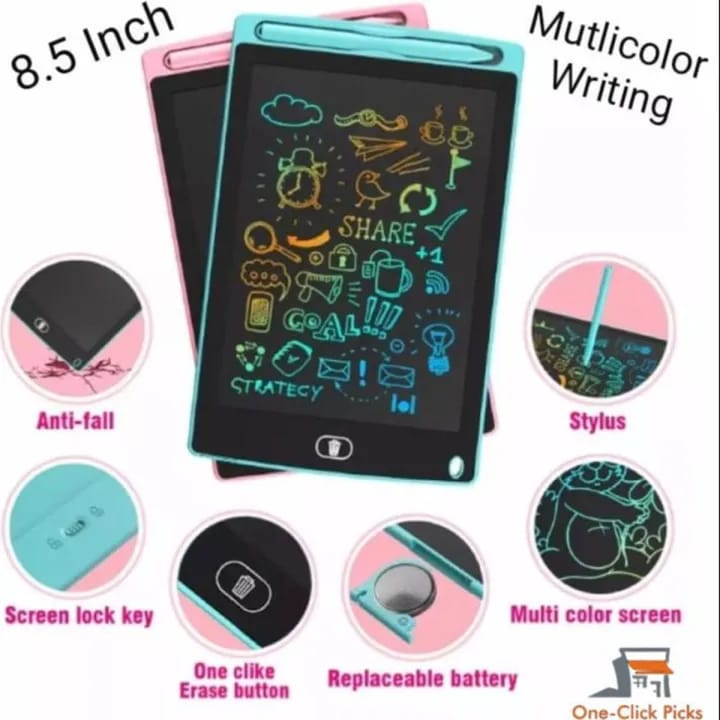 8.5 Inch Writing Tablet Doodle Scribbler Board For Creative Mind
