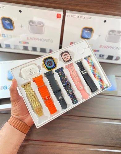 Smart Watch Gift Set with Amazing Airpods and Wonderful selection of Watch straps
