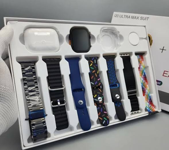 Smart Watch Gift Set with Amazing Airpods and Wonderful selection of Watch straps