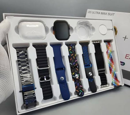 Smart Watch Gift Set with Amazing Airpods and Wonderful selection of Watch straps