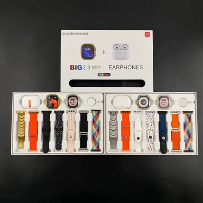 Smart Watch Gift Set with Amazing Airpods and Wonderful selection of Watch straps