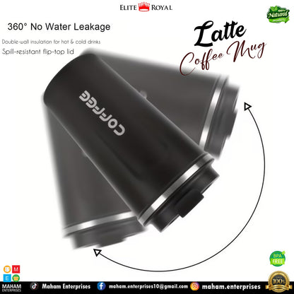 Latte Coffee Mug Beautiful Colors & Design