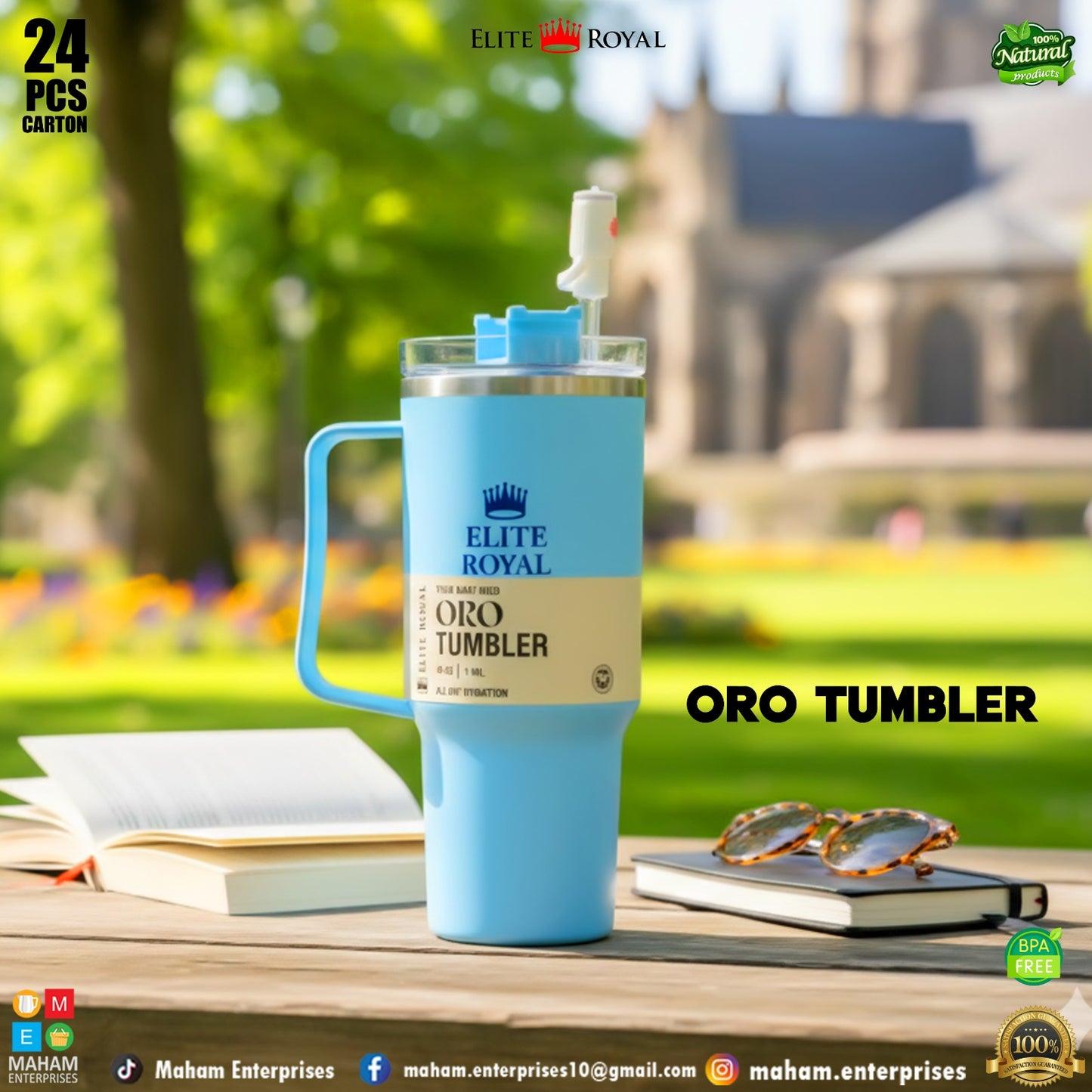 ORO Tumbler Amazing Colors Available Now