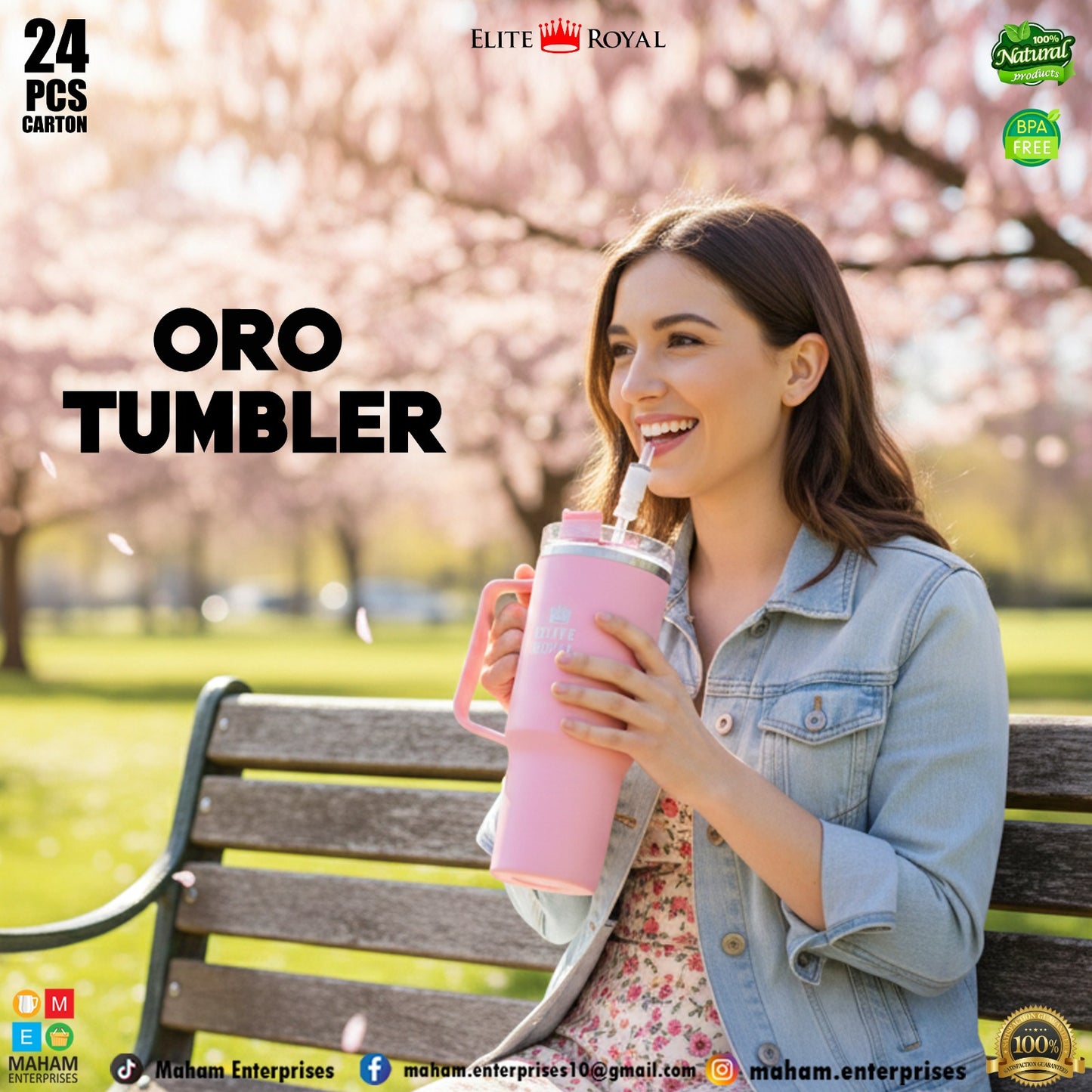 ORO Tumbler Amazing Colors Available Now