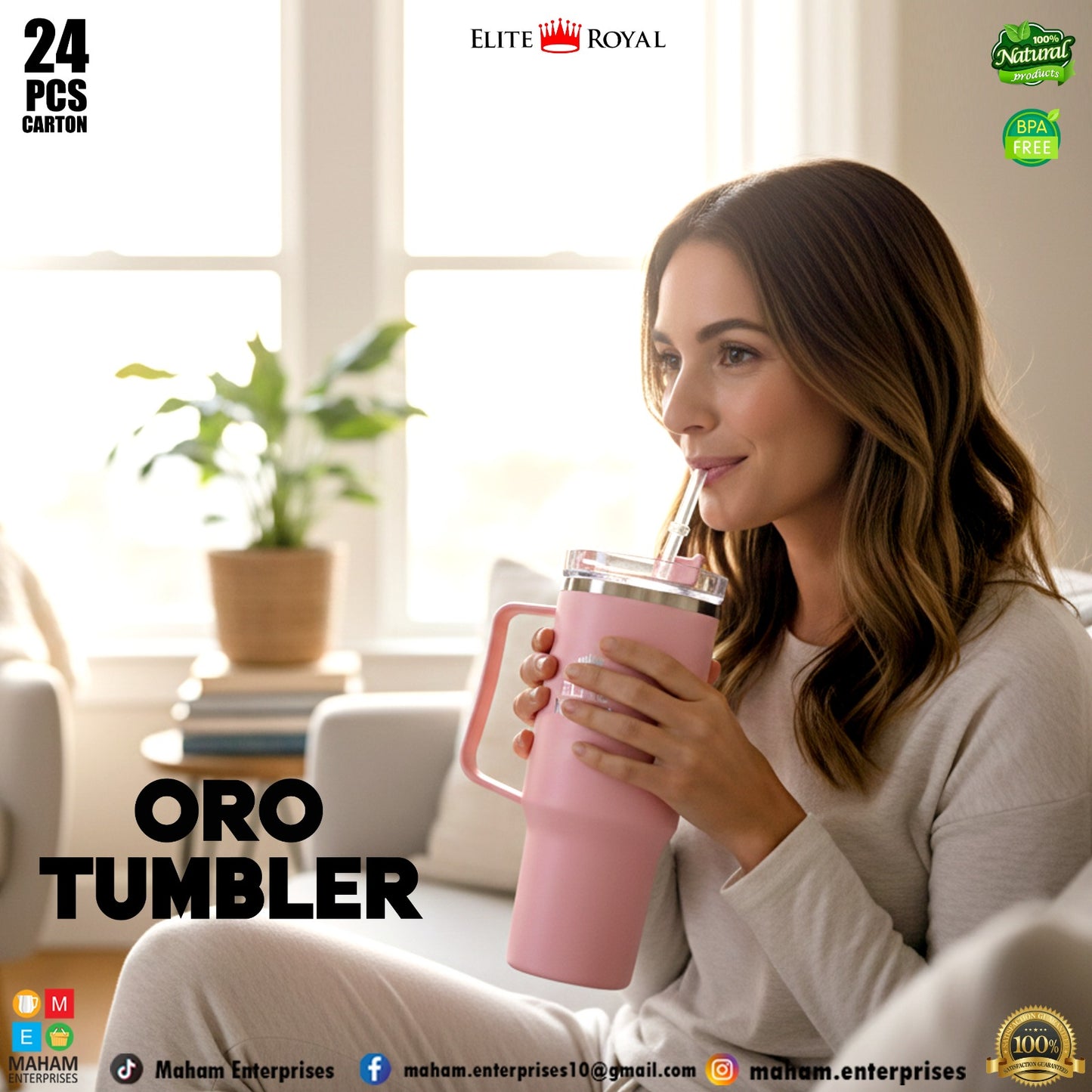 ORO Tumbler Amazing Colors Available Now