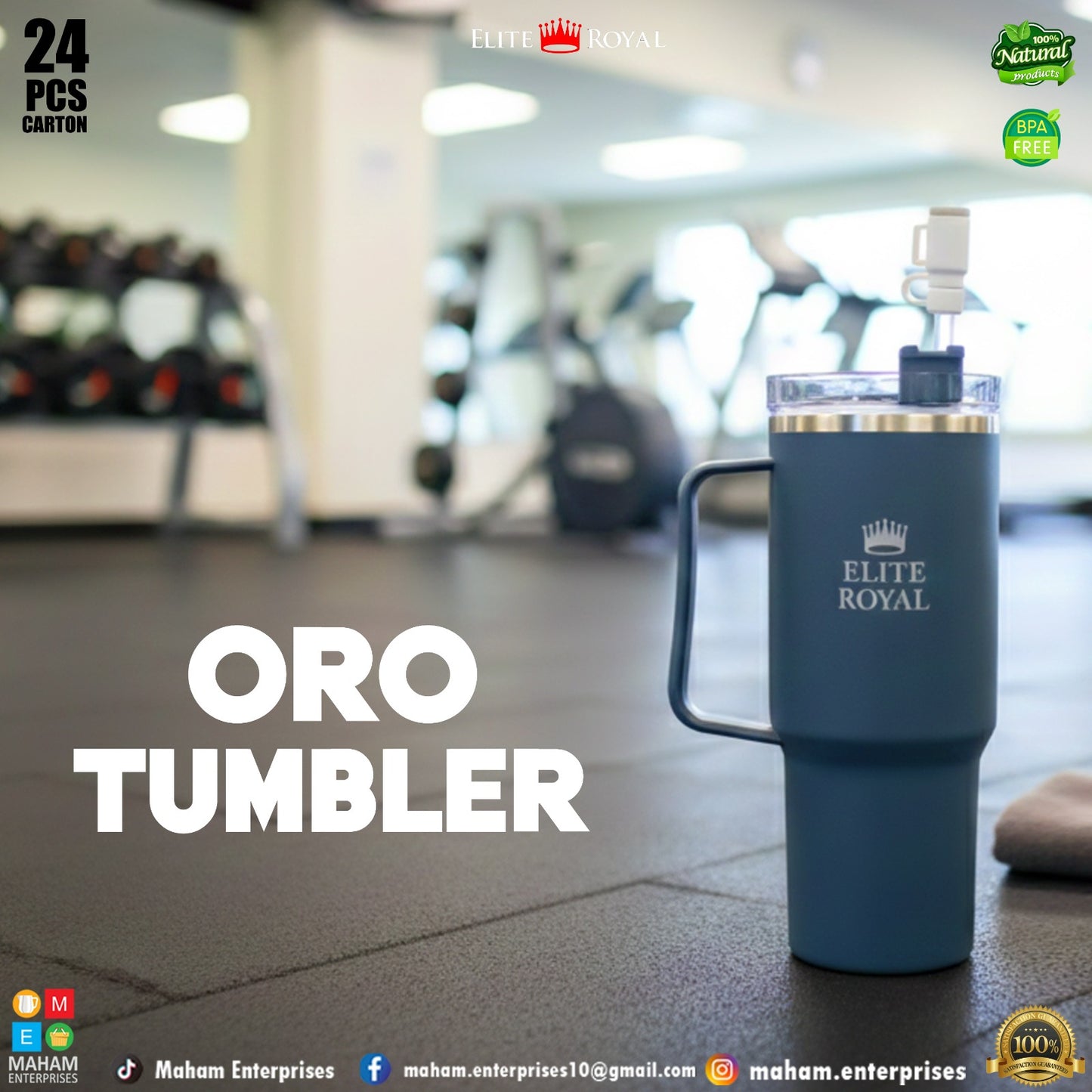 ORO Tumbler Amazing Colors Available Now