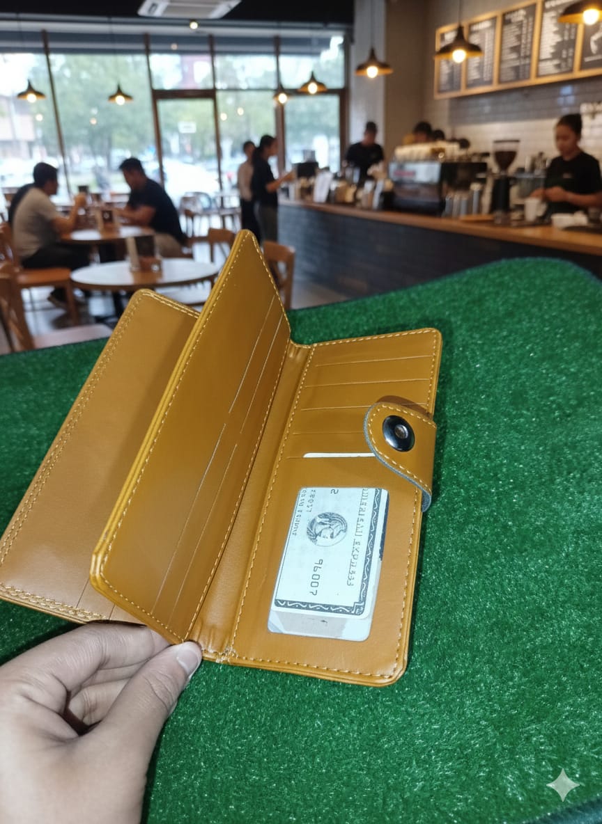 Artificial Leather Wallet Beautiful Colors