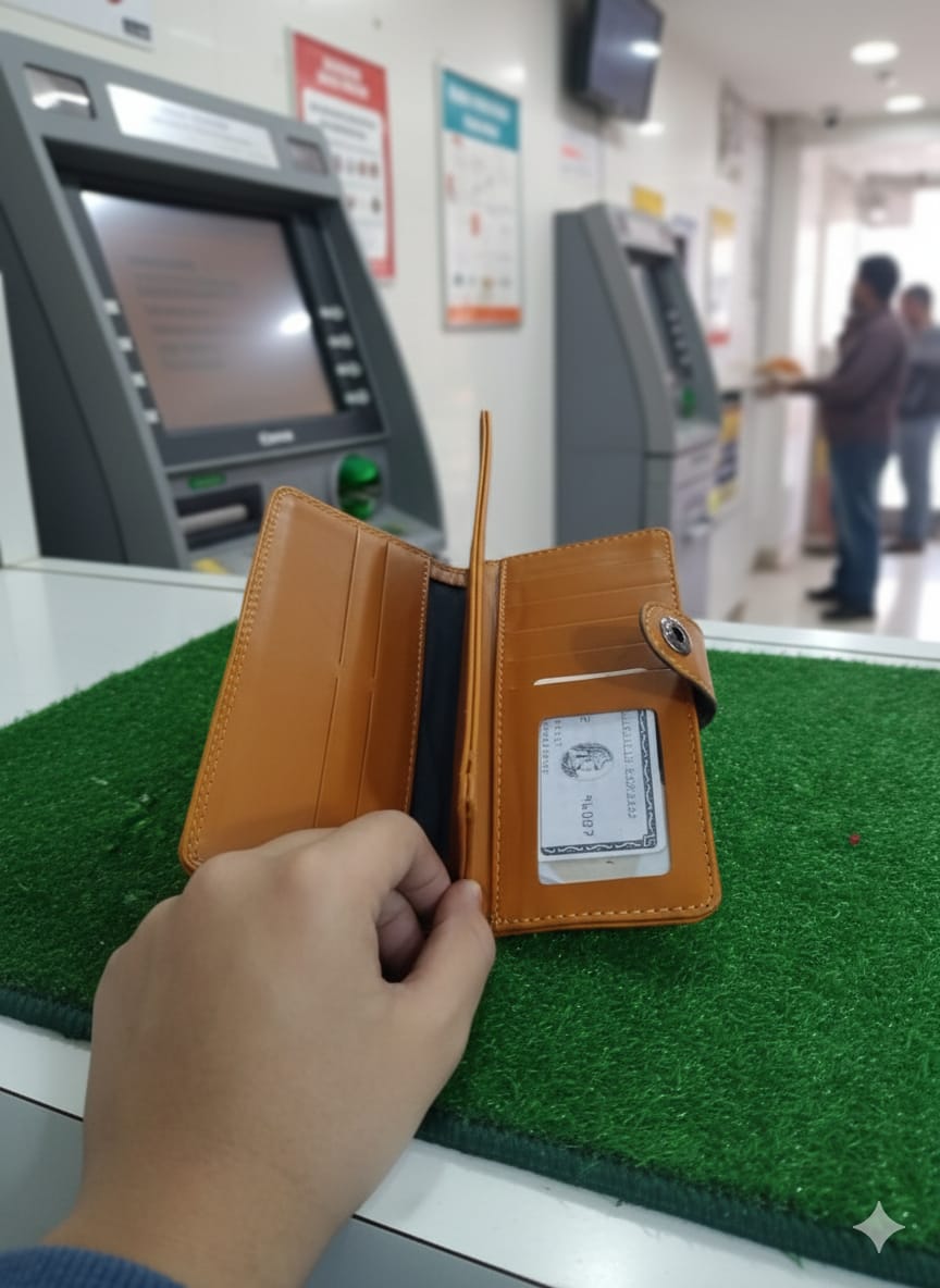 Artificial Leather Wallet Beautiful Colors