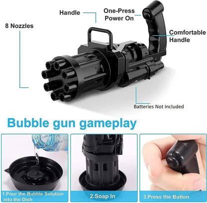 Bubble Gun Toy For Kids. Made in Pakistan