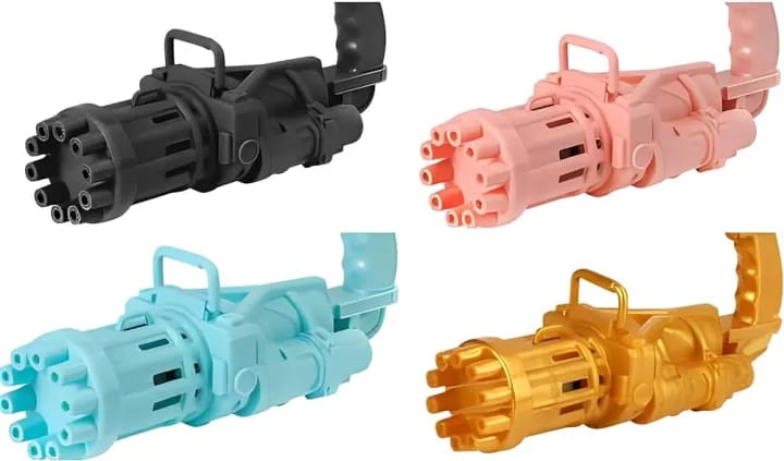 Bubble Gun Toy For Kids. Made in Pakistan