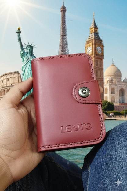 Artificial Leather Wallet Two Different Sizes Half Long & Normal size Good Quality