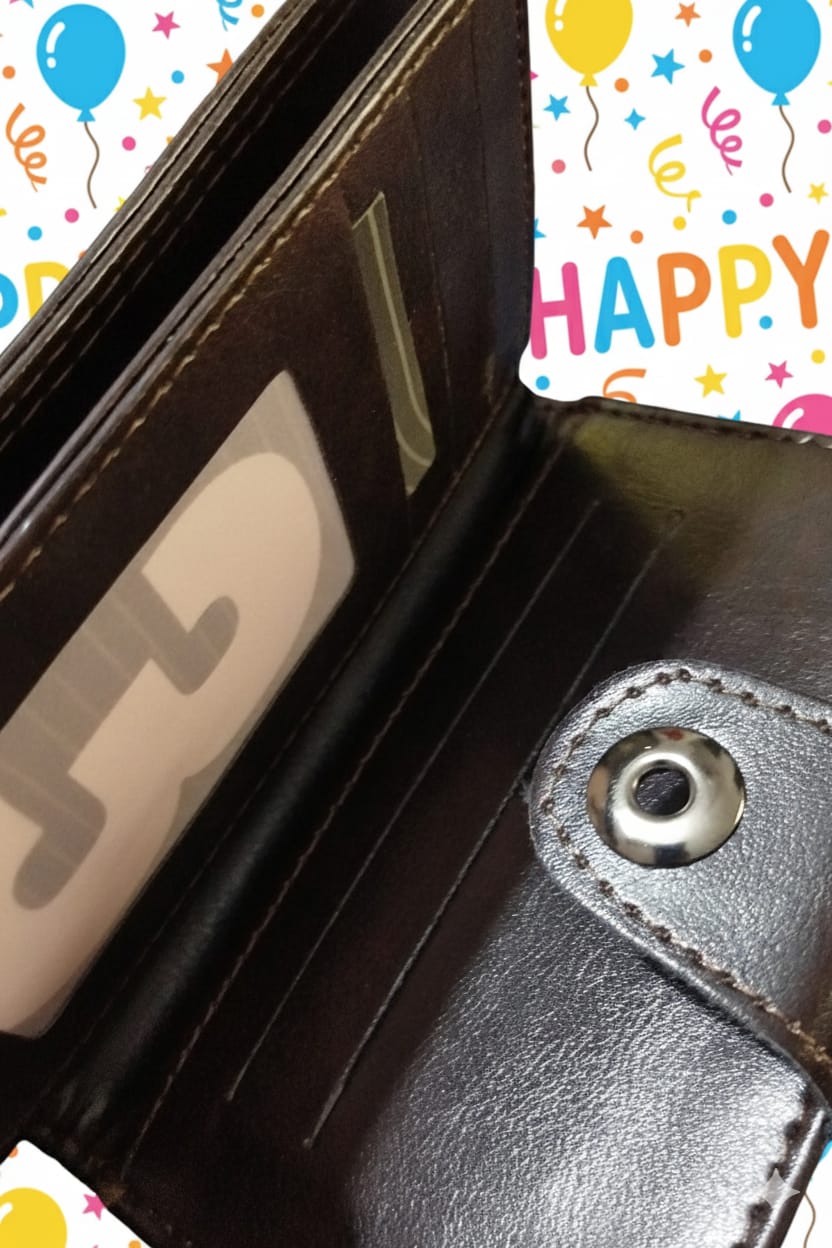 Artificial Leather Wallet Two Different Sizes Half Long & Normal size Good Quality