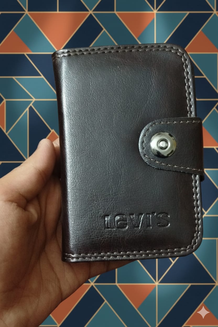 Artificial Leather Wallet Two Different Sizes Half Long & Normal size Good Quality