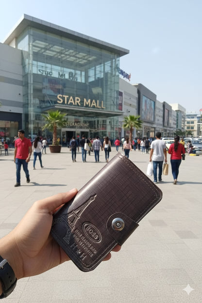 Artificial Leather Wallet Two Different Sizes Half Long & Normal size Good Quality