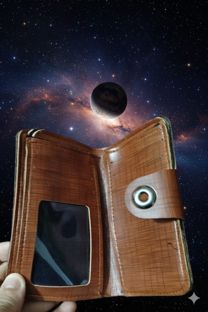 Artificial Leather Wallet Two Different Sizes Half Long & Normal size Good Quality