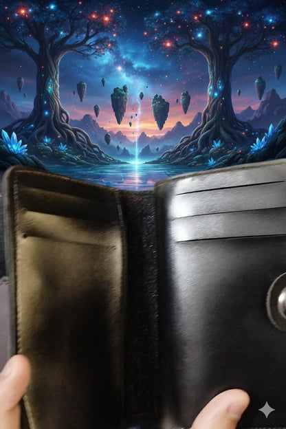 Artificial Leather Wallet Two Different Sizes Half Long & Normal size Good Quality