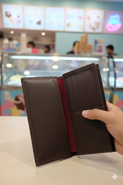 Artificial Leather Wallet Two Different Sizes Half Long & Normal size Good Quality