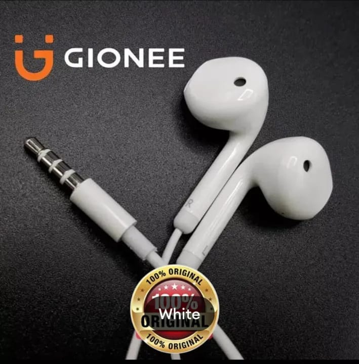 Gionee Hands Free Imported, High Quality Deep Bass/Sound-Earphone-Headphones