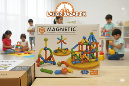 Educational Toy Magnetic 64 Pieces
