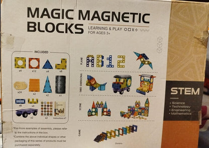 This is A 71 Pieces Educational Toy For Kids Playing With It Will Also Increase Your Child's IQ Level And Strengthen Your Child's Mind