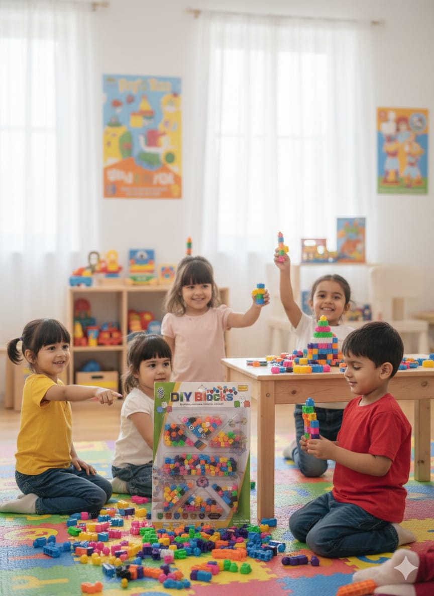 Multicolors Kids Building Blocks