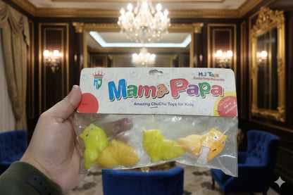 Whistle Toy CHU CHU 4 pcs IN 1 Pack