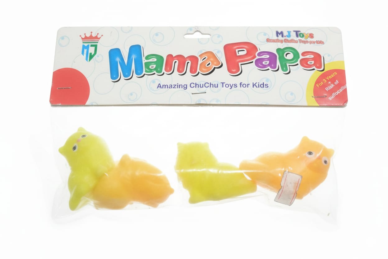 Whistle Toy CHU CHU 4 pcs IN 1 Pack