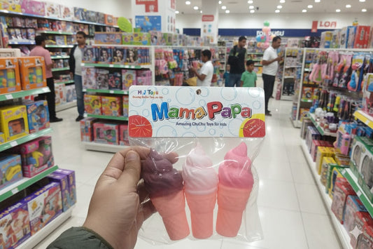 Whistle toy Cone 3 Pcs in 1 Packet CHU CHU