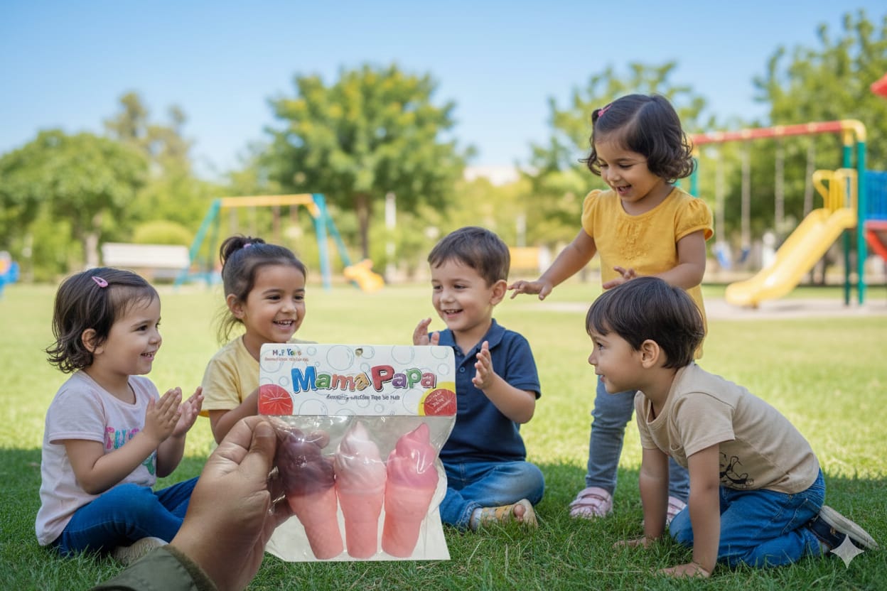 Whistle toy Cone 3 Pcs in 1 Packet CHU CHU