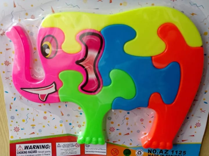 Elephant puzzle By playing this, you will sharpen the minds of your children and increase their IQ level.