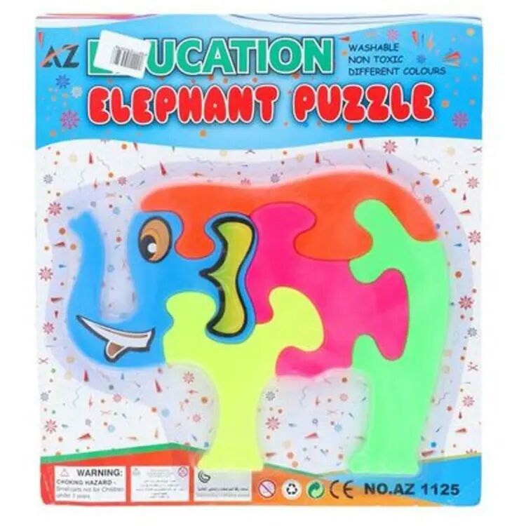 Elephant puzzle By playing this, you will sharpen the minds of your children and increase their IQ level.