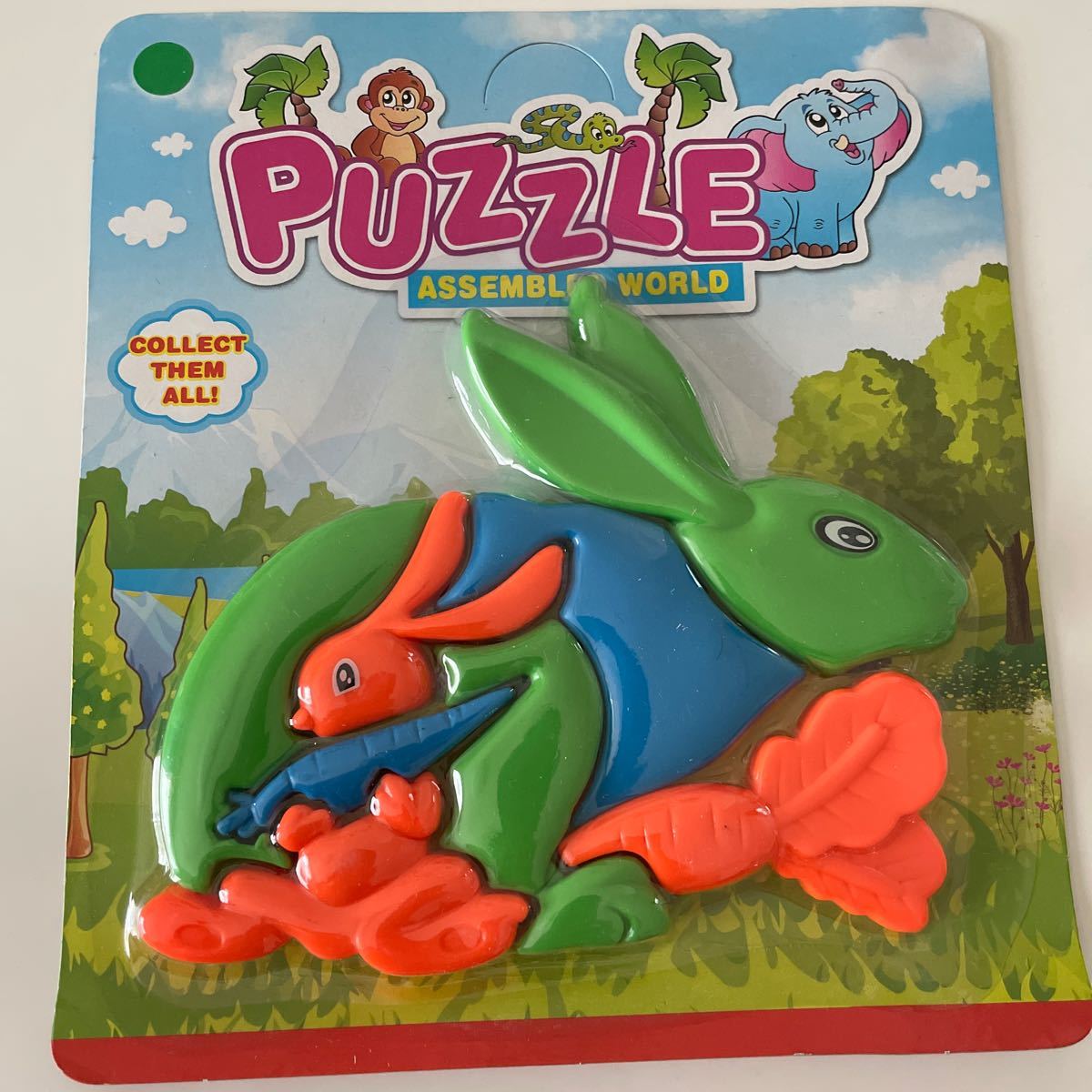 Multicolor Rabbit Puzzle