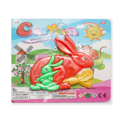 Multicolor Rabbit Puzzle
