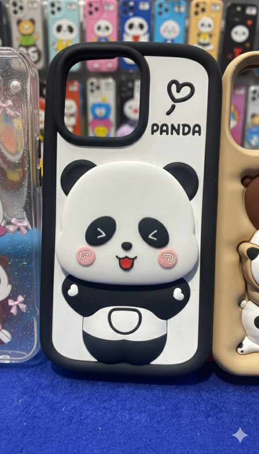 Panda Silicon APPLE Case IPHONE 16 & 16 Pro Max
