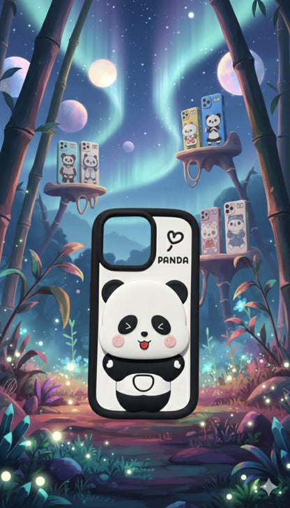 Panda Silicon APPLE Case IPHONE 16 & 16 Pro Max