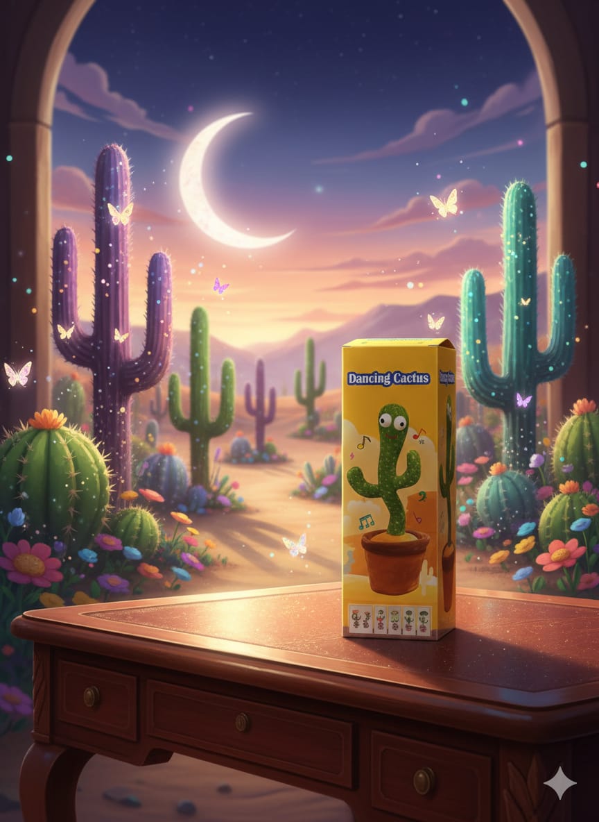 Dancing Cactus Toy