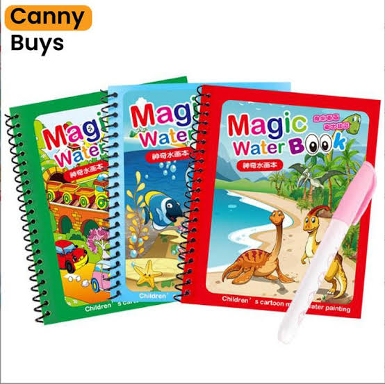 Magic Water Book you can use and reuse 100 Times or more