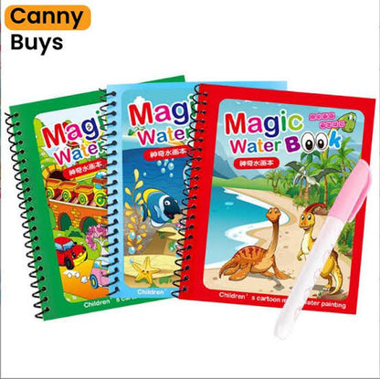 Magic Water Book you can use and reuse 100 Times or more