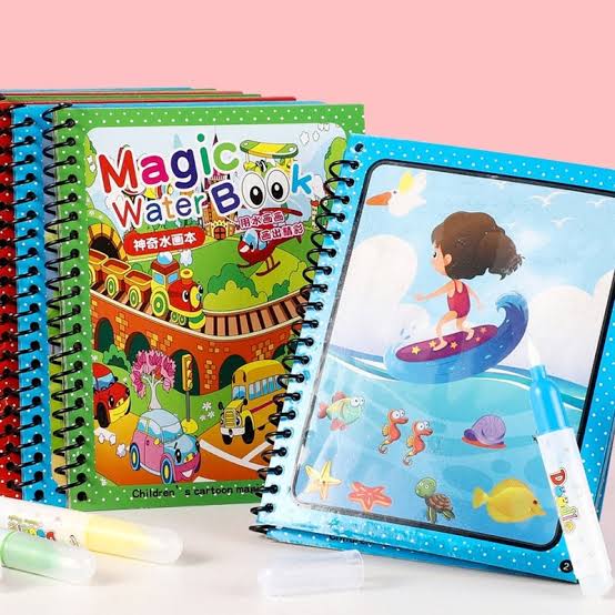 Magic Water Book you can use and reuse 100 Times or more
