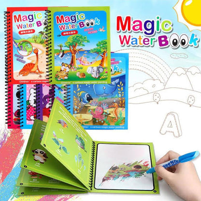 Magic Water Book you can use and reuse 100 Times or more