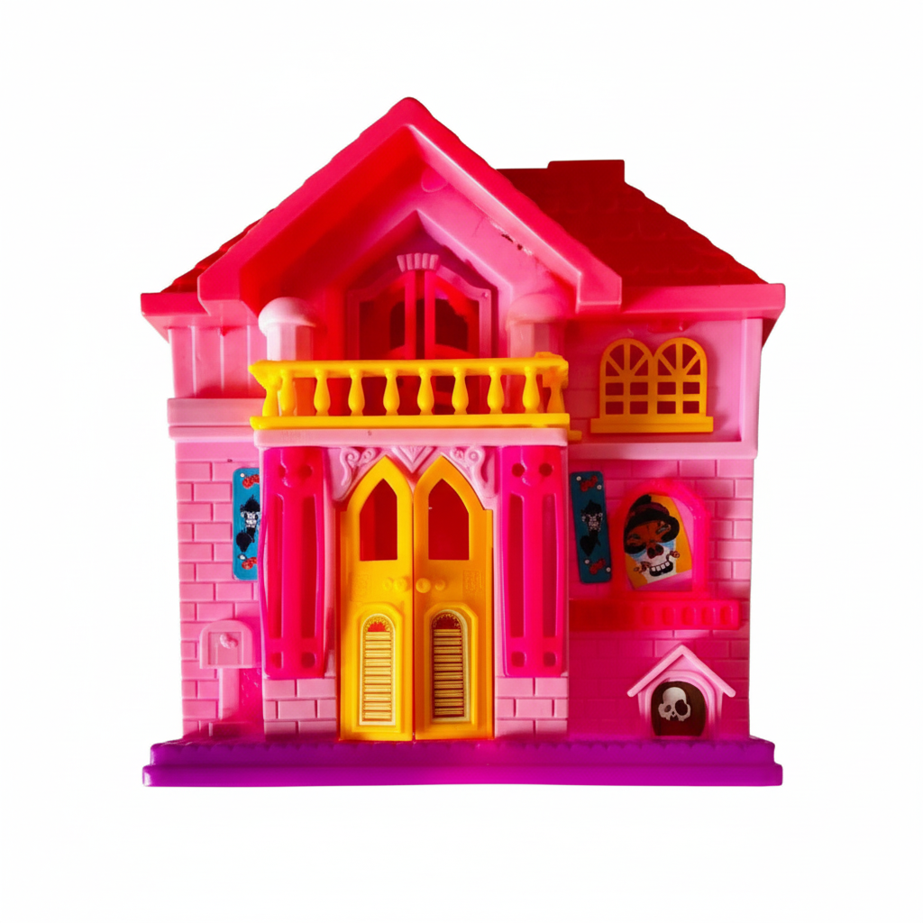 Toy Doll House - Square Format