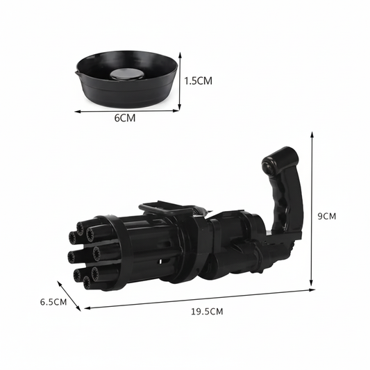 Bubble Gun Toy For Kids - Square Format