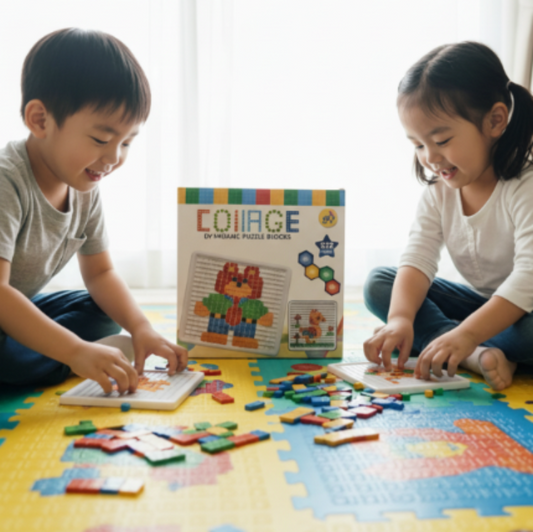 322 piece Kids Puzzle - Square Format No Borders