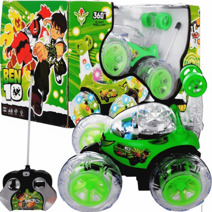 Ben Ten Stunt Car With Remote - Square Format