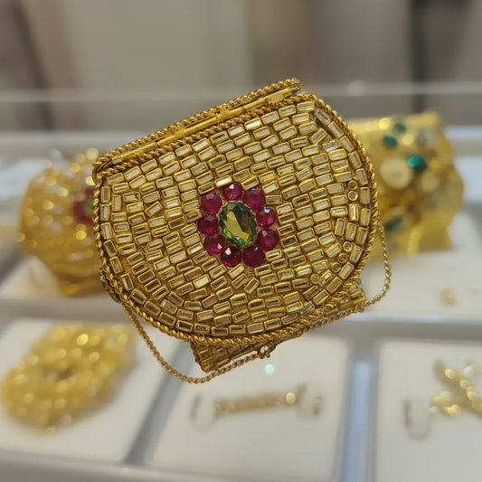 Indian Kundan Purse/Clutch Fully Customizable